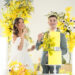 Shooting d'inspiration : Les mariés avec le Wedding Cake